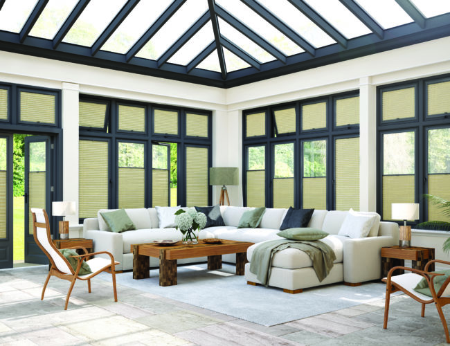 Perfect Fit Blinds perfect in a conservatory Leeds