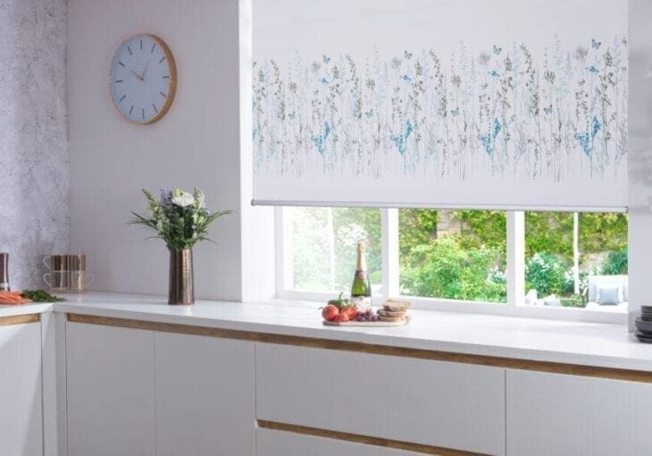 Kitchen roller blinds