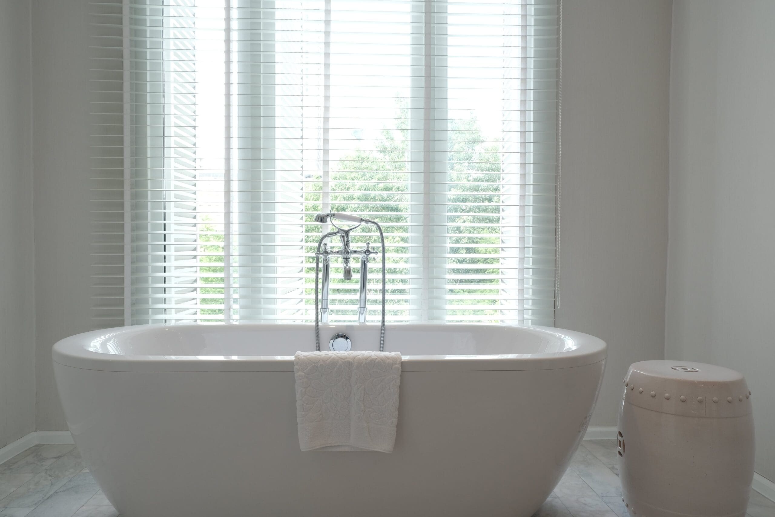 Moisture-Resistant Bathroom Blinds: Expert Guide 2024 - Solaire Blinds Ltd