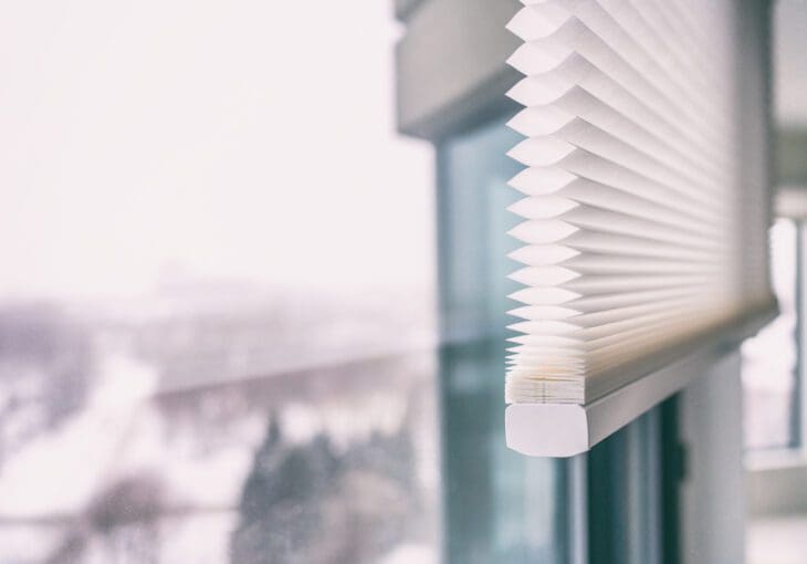 white-honeycomb-blinds