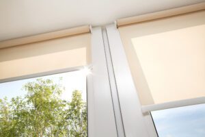 bifold doors with blinds