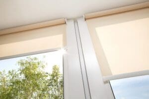 bifold doors with blinds