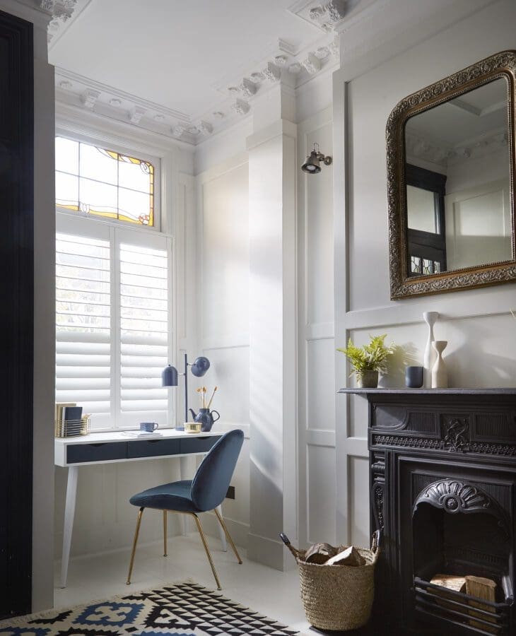 Cafe Style Shutter White