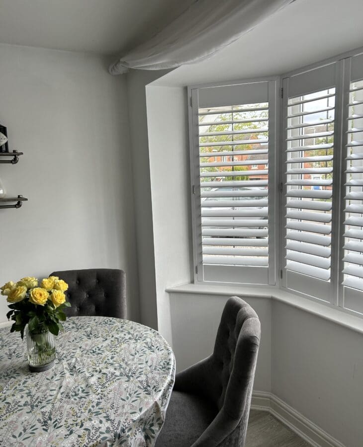 Bay window-kitchen-white
