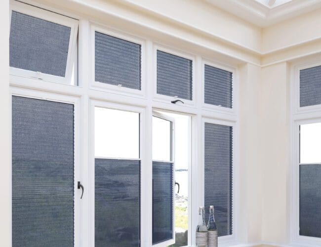 Perfect Fit Pleated, Blue