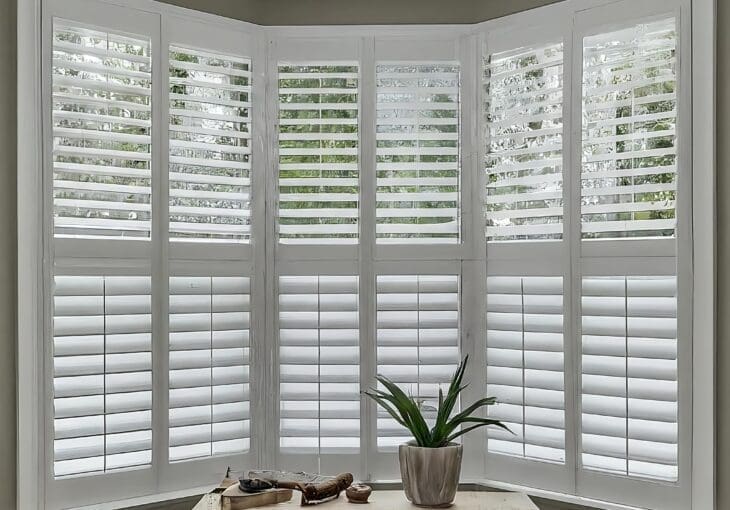 White blinds & shutters - Batley